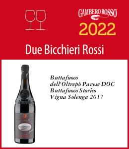Gambero Rosso - Due Bicchieri Rossi 2022 - Buttafuoco Storico Vigna Solenga 2017