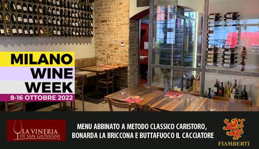 Milano Wine Week 2022 - La Vineria di San Giovanni