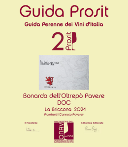 ONAV Prosit 2025 - Due Prosit - Bonarda La Briccona 2024