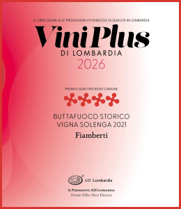 Viniplus AIS Lombardia 2026 - Quattro Rose Camune - Buttafuoco Storico Vigna Solenga 2021